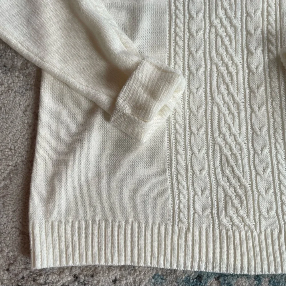 Beautiful vintage Blair off-white knitted sweater - Picture 5 of 12